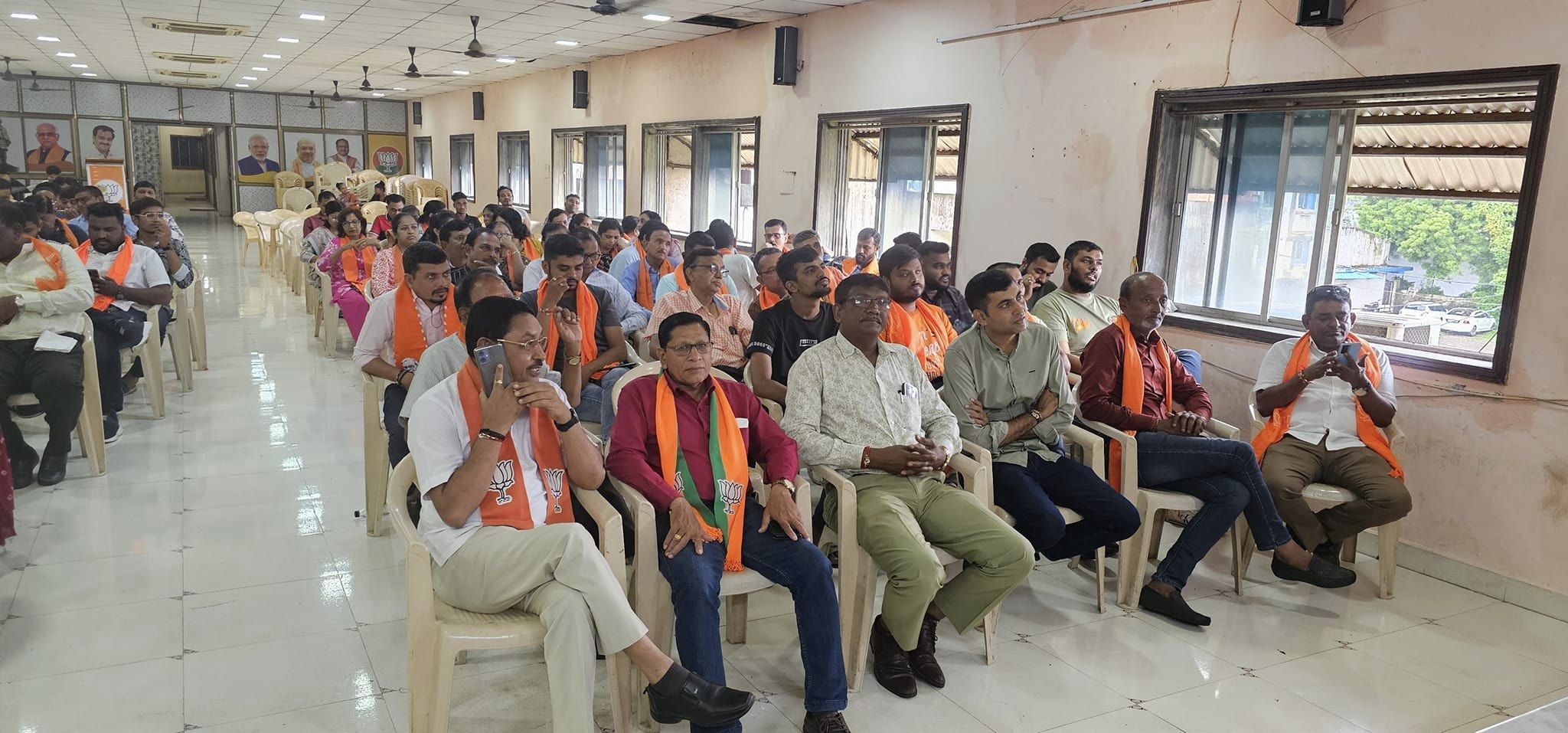 તા.૨૫/૦૮/૨૦૨૪ ના રોજ ભારતીય જનતા પાર્ટી સદસ્યતા અભિયાન-૨૦૨૪ અંતર્ગત મન કી બાત કાર્યક્રમ જોયો.